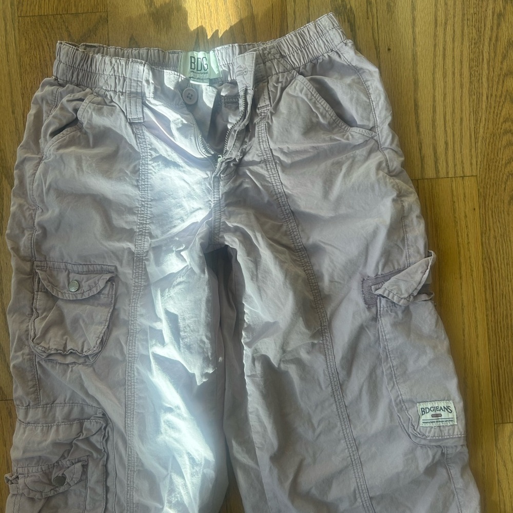BDG purple cargo pants